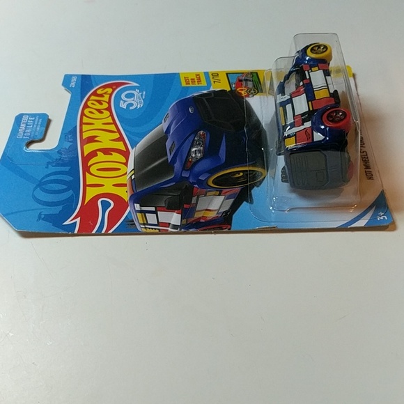 Hot Wheels Ford Transit Connect Blue - Picture 7 of 8